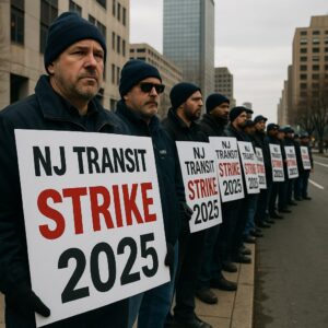 nj transit strike 2025